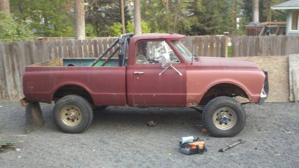 1967 Chevy Truck 4X4 For Sale - ZeMotor