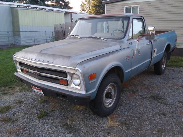 68 chevy k20 4x4 - $3500 (Post falls) | Cars & Trucks For Sale ...