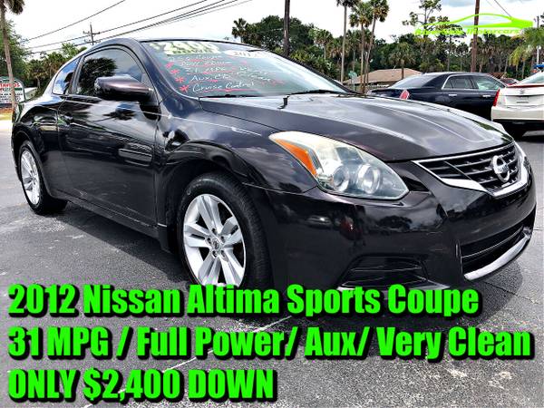 Photo 2012 Nissan Altima Coupe BUY HERE PAY HERE100CARSEVERYONE APPROVED - $2,400 (RiverSide Motorcars)
