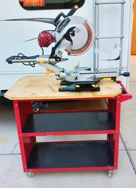 12    MITER SAW with CART  150