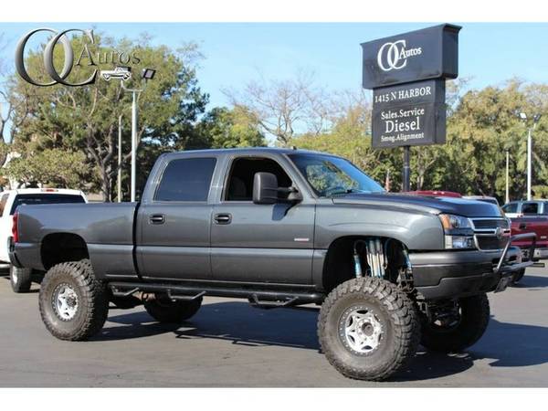 2005 CHEVY SILVERADO 2500 6.6L LLY DURAMAX DIESEL CREW CAB LIFTED ...