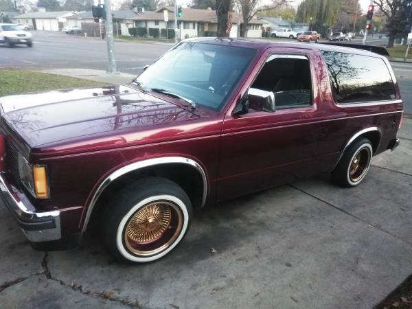 S10 blazer lowrider - $4000 (Stockton) | Cars & Trucks For Sale ...