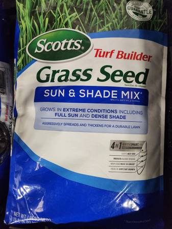Scotts Turf Builder Sun&amp;Shade Grass Seed 15lbs $60 | General Items ...