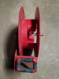 Hand Crank air hose reel with