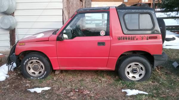 93 Geo Tracker 1100 Ronceverte Cars Trucks For Sale Southern West Virginia Wv Shoppok