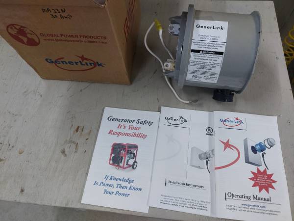 GenerLink 30amp Transfer Switch | Garden Items For Sale | Tallahassee ...