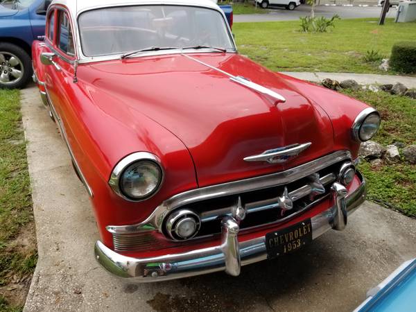 1953 Chevy Model 210 4 dr Sedan - $9995 (west mlk &north armenia ave ...