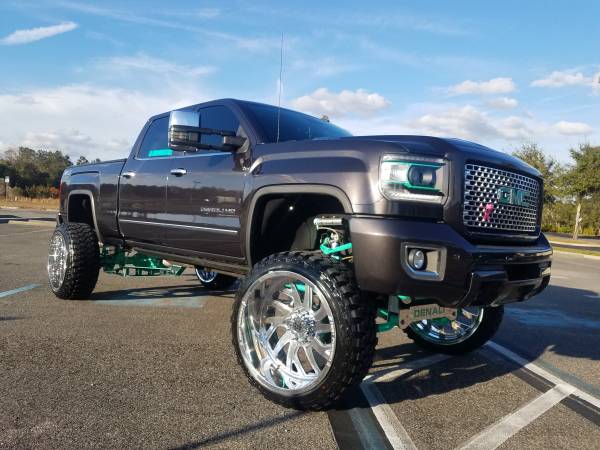 2015 GMC Sierra 2500HD Denali Duramax (Lifted) - $45000 (Land o lakes ...