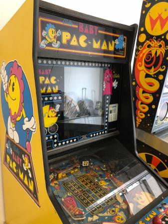 pinball , baby pacman - $1100 (Seminole Heights) | Electronics For Sale ...