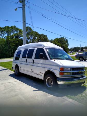 1997 chevy conversion van specs