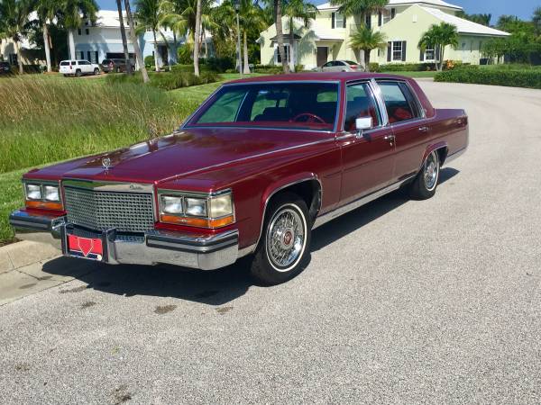 87 Cadillac Brougham - $7499 (Vero Beach) | Cars & Trucks For Sale ...