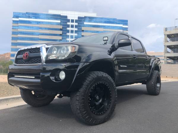 Photo 2011 TOYOTA TACOMA DOUBLE CAB TRD OFF-ROAD 4.0L LIFTED 4X4 AZ ORIGINAL - $17,995 (RUNS FANTASTIC SUPER SHARP LIFTED 4X4 FUEL RACING WHEELS)