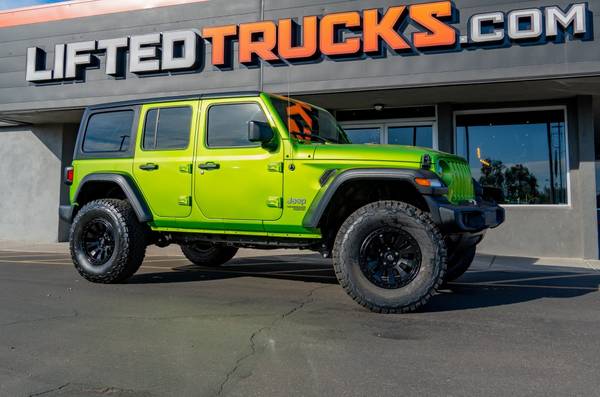 Photo 2018 Jeep Wrangler UNLIMITED SPORT SUV - Lifted Trucks - $44,981 lsaquo image 1 of 24 rsaquo 3110 E. Bell Road (google map)