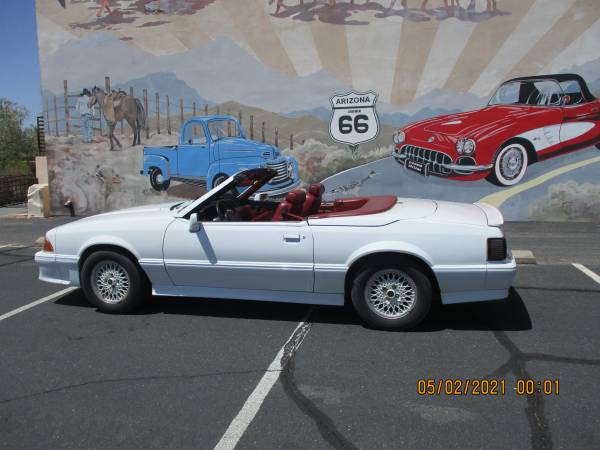 Photo FOR SALE 1988 FORD MUSTANG ASC MCLAREN ONE OF TEN KNOWN TO EXIST - $14,000 (Kingman)