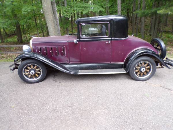 1931 hudson 8 cyl rumble seat coupe - $13000 (gladstone mi) | Cars ...