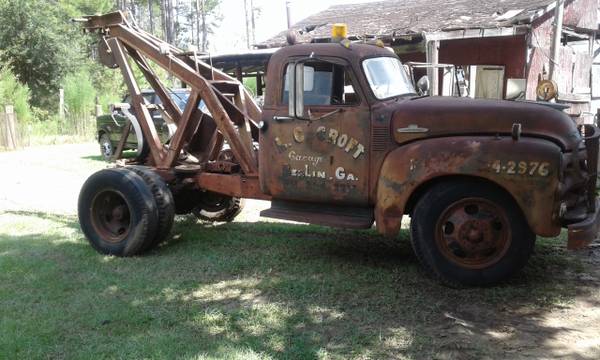 ANTIQUE 1954 CHEVY TOW TRUCK (LOOKS LIKE MATER) - $9995 (Pavo) | Cars ...