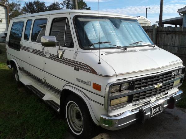 Price Drop! 1992 GMC Vandura 2500 Van-Loaded- Starcraft Conversion ...