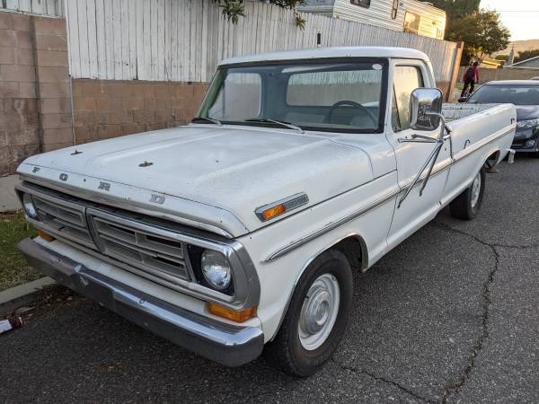 Photo 1972 FORD F-100 F100 Truck Pickup Pick -up - $7,499 (Simi Valley)