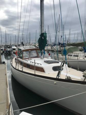 chris craft sail yacht 35 for sale