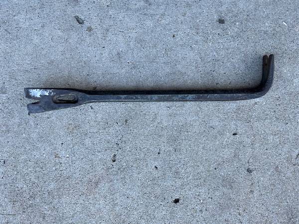 Sears Craftsman Pry Bar 17 Inch Gooseneck Crowbar $10 | Tools For Sale