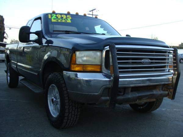 Photo 1999 FORD F350 SUPER DUTY CAB LONG BED 7.3 LITER 4X4 CLEAN CARFAX - $12,995 (Tulare)