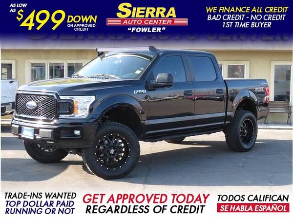 Photo 2019 Ford F150 SuperCrew Cab XLT Pickup 4D 5 12 ft (- $499 Down oac 2nd Chance Credit)