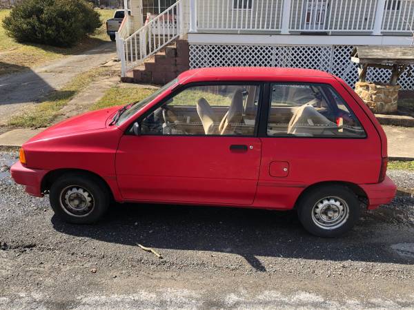 ‘93 ford festiva - $1300 | Cars & Trucks For Sale | Western Maryland ...