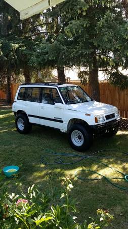 suzuki sidekick lifted