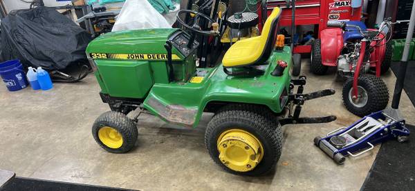 John Deere 332 Garden Tractorturbo 3600 Garden Items For Sale York Pa Shoppok 9366