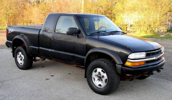 2002 CHEVROLET S-10 EXT CAB LS ZR2 4X4, 4.3L V6, clean, loaded, sharp ...